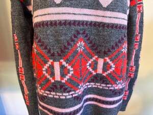 J.Crew Nordic Fair Isle Crewneck Sweater Mohair Wool Blend Sweater Med NWOT